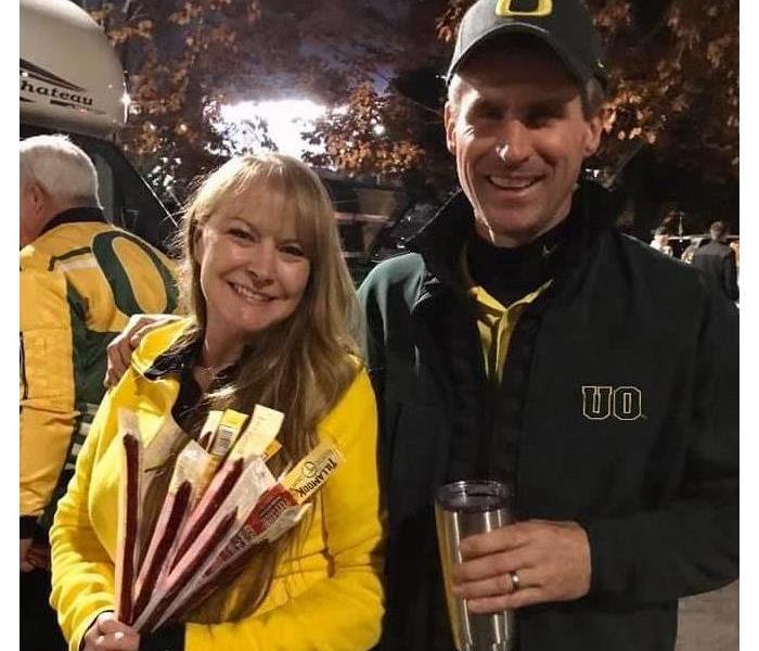 Owners Paul and Melinda McGraw standing outside